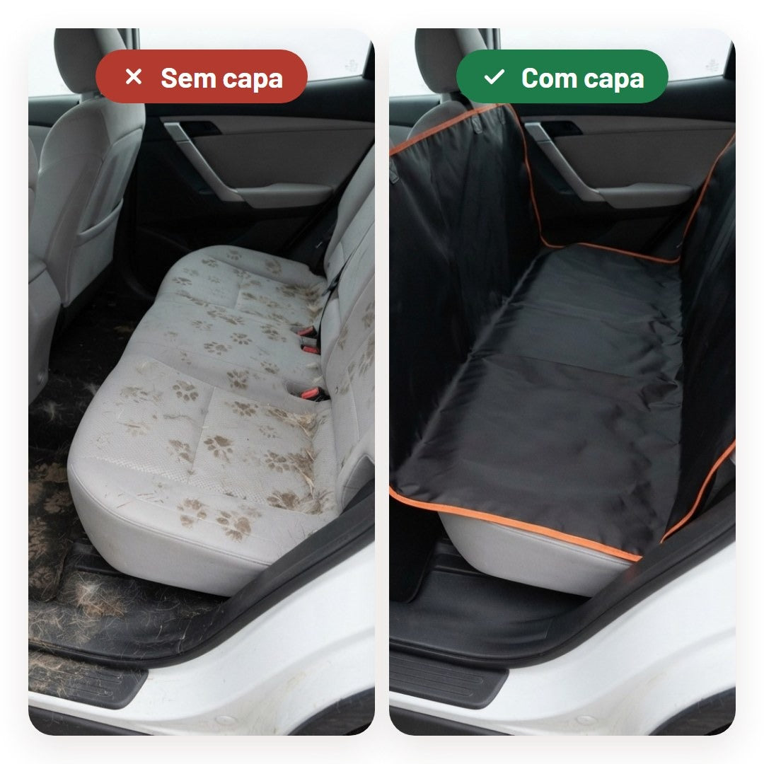 Banco sujo sem capa x banco limpo com capa