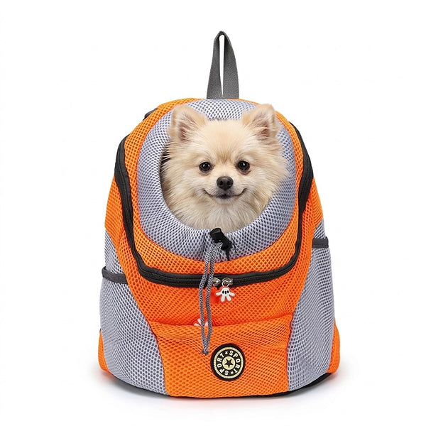 Mochila de Transporte para Cachorro Pequeno com Cabeça para Fora
